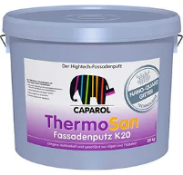 Декоративная штукатурка на полимерной основе Caparol Capatect ThermoSan-Fassadenputz NQG K20, База 1 (20кг)