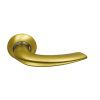 Межкомнатная дверная ручка Archie Sillur 120 комбинация матового и блестящего золота