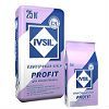 Плиточный клей для керамогранита Profit Ivsil/ Профит Ивсил 5 кг