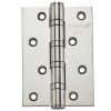 Дверные петли латунные Archie Sillur A010-C 4BB P.Chrome