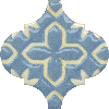 Декор Kerama Marazzi OS/A37/65000 Арабески Майолика орнамент 6.5х6.5