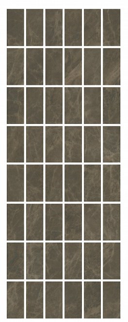 Декор Kerama Marazzi MM15139 Лирия коричневый мозаичный 15х40