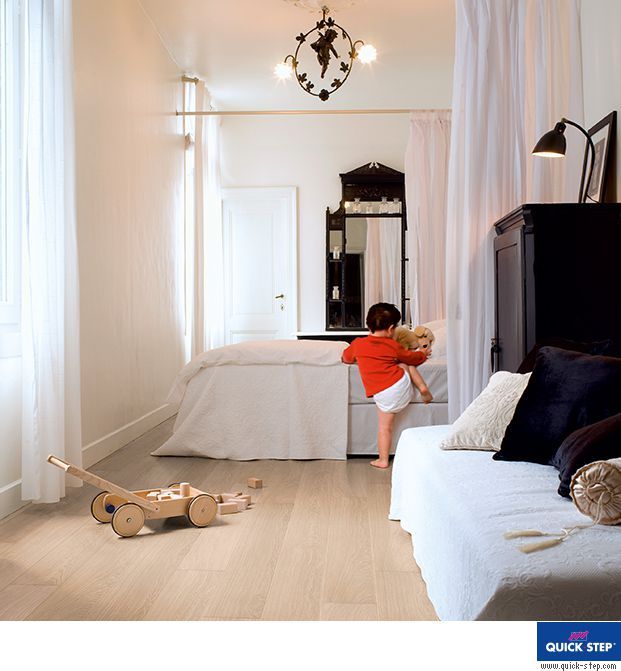 Ламинат Quick Step Impressive IM 3105 Доска белого дуба лакированная