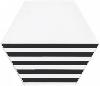Декор Kerama Marazzi NT/A199/23000 Буранелли полоски 20х23,1х7