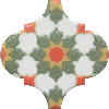 Декор Kerama Marazzi OS/A40/65000 Арабески Майолика орнамент 6.5х6.5