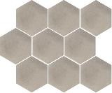 Керамогранит Kerama Marazzi SG1006N Тюрен бежевый, полотно 37х31 из 9 частей 12х10,4 12х10,4х7, 1 кв.м.