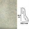 Плинтус Ibercork МДФ 18,5х38,5х2400 мм, пробковый шпон светлый