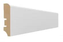 Плинтус МДФ Wimar 402 (прямой) белый под покраску 60х16мм, 1 м.п.