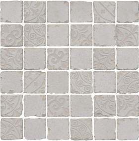Декор Kerama Marazzi SBM005/DD640320 Про Фьюче серый светлый мозаичный 30x30x0,9