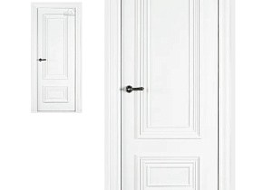 Межкомнатная дверь эмаль Belwooddoors Палаццо 2 белая, глухое полотно