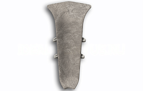 Угол внутренний для плинтуса Идеал Классик-85,К-П85-В 547 Лофт светло-серый, 85мм