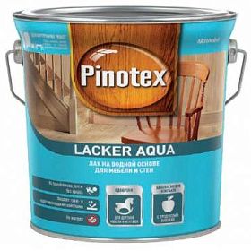 Лак на водной основе Pinotex Lacker Aqua 70 глянцевый (1л)