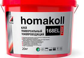 Клей Homakoll универсальный токопроводящий 168 EL Prof (20 кг) для напольных покрытий, морозостойкий