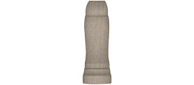 Угол внешний Kerama Marazzi SG7322/AGE Тровазо серый светлый матовый 8x2,9x1,4