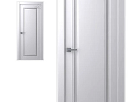 Межкомнатная дверь эмаль Belwooddoors Аурум 1 белая, глухое полотно