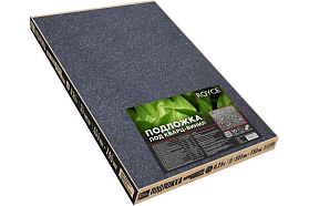 Подложка Royce PolyBlock под кварц-винил 1,5 мм (11,25 м2), черная