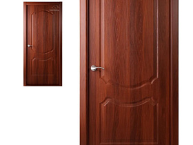 Межкомнатная дверь экошпон  Belwooddoors Перфекта Итальянский орех, глухое полотно