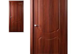 Межкомнатная дверь экошпон  Belwooddoors Перфекта Итальянский орех, глухое полотно