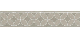 Керамогранит Kerama Marazzi AZ/A012/SG1712 Бордюр Туф бежевый светлый матовый 40,2х7,7х8