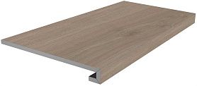 Ступень клееная Kerama Marazzi SG643820R/GCF Альберони коричневый светлый матовый обрезной 33x60x0,9