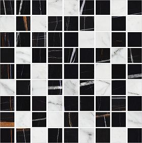 Мозаика Kerranova Marble Trend К-1004(1000)/LR/m22 микс 30х30, 1 кв.м.