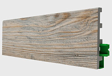 Напольный плинтус Hannahholz Polynix PX81404.366 (Сосна градиент темная), 1 м.п.