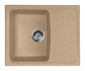 Мойка кухонная AquaGranitEx M-17K (302) песочный