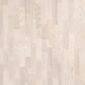 Паркетная доска Polarwood Ясень Living White Matt loc 3s, 1 м.кв.