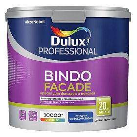 Краска фасадная глубокоматовая Dulux Professional Bindo Facade BС (9л)