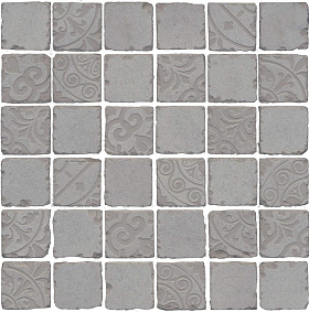 Декор Kerama Marazzi SBM004/DD640220 Про Фьюче серый мозаичный 30x30x0,9