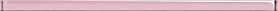 Бордюр Cersanit Universal Glass Спецэлемент стеклянный розовый (UG1U071) 3x75