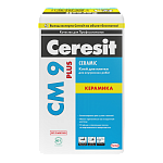 Плиточный клей для керамической плитки Ceresit CM9, 25кг