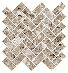Мозаика Kerranova Terrazzo K-332/MR/m06 бежевый матовый 28.2х30.3, 1 кв.м.