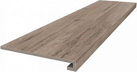 Ступень Kerama Marazzi DL501520R/GCF клееная Про Вуд бежевый темный 33x119,5x0,9