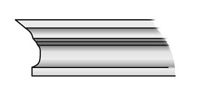 Карниз Тип-3 для дверей Браво, Без отделки (Классико)