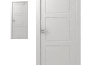 Межкомнатная дверь эмаль Belwooddoors Гранна белая, глухое полотно