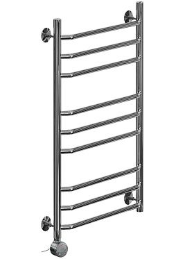 Полотенцесушитель электрический Ника TRAPEZIUM 80x40, левый тэн, хром