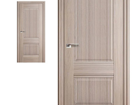 Межкомнатная дверь Profil Doors экошпон серия X 1X Орех Пекан глухое полотно