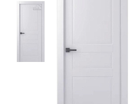 Межкомнатная дверь эмаль Belwooddoors Инари белая, глухое полотно