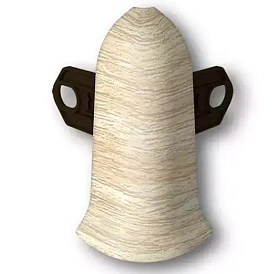 Угол наружный для плинтуса Идеал Классик-85, К-П85-Нк 218 Дуб европейский, 85мм