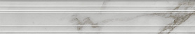 Бордюр Kerama Marazzi BLF025R Багет Монте Тиберио бежевый светлый глянцевый обрезной 40x7,3x2,7
