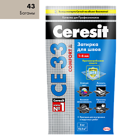 Затирка для швов Ceresit COMFORT CE33 Багама беж 43, 5кг