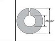 Обвод для труб Идеал 28 мм 001 Белый