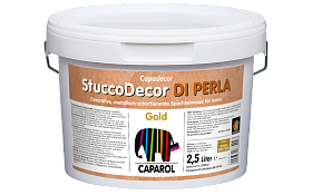 Декоративное покрытие Caparol Capadecor StuccoDecor DI PERLA Silber, колеруемое (2,5л)
