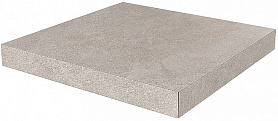 Ступень угловая клееная Kerama Marazzi DD600320R/GCA Про Стоун серый светлый 33x33x0,9
