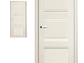 Межкомнатная дверь Profil Doors экошпон серия X 3X Ясень белый (Эш Вайт), глухое полотно