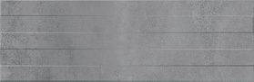 Керамическая плитка Meissen O-CON-WTA092 Concrete Stripes рельеф серый 29x89,1 м.кв.