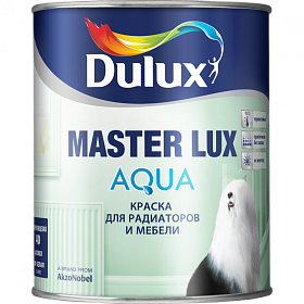 Краска полуглянцевая Dulux Master Lux Aqua 40 универсальная BW (2,5л)