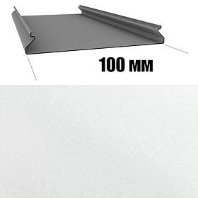 Потолок реечный Cesal S-100 Жемчужно-белый C01 (3м), 1 шт.