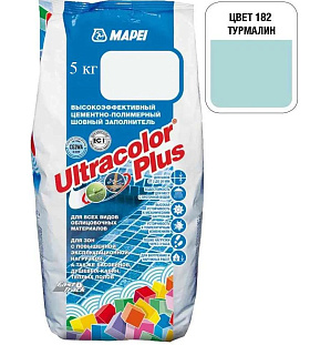 Затирка для швов Ultracolor Plus №182 Турмалин 5 кг